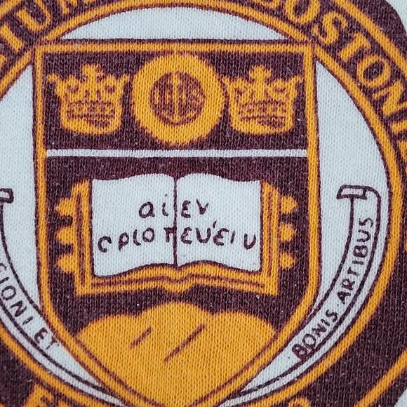 Vintage 80s Boston College Sweatshirt Womens 2XL 23x24 USA - Picture 9 of 14